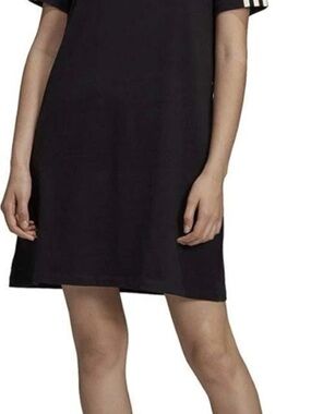 Adidas black mesh t-shirt dress